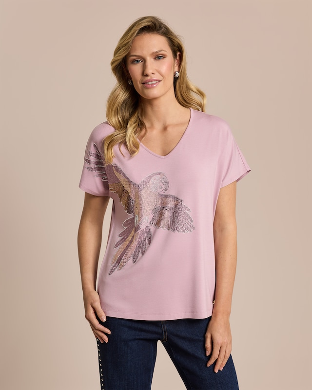 Shirt mit Dekoration