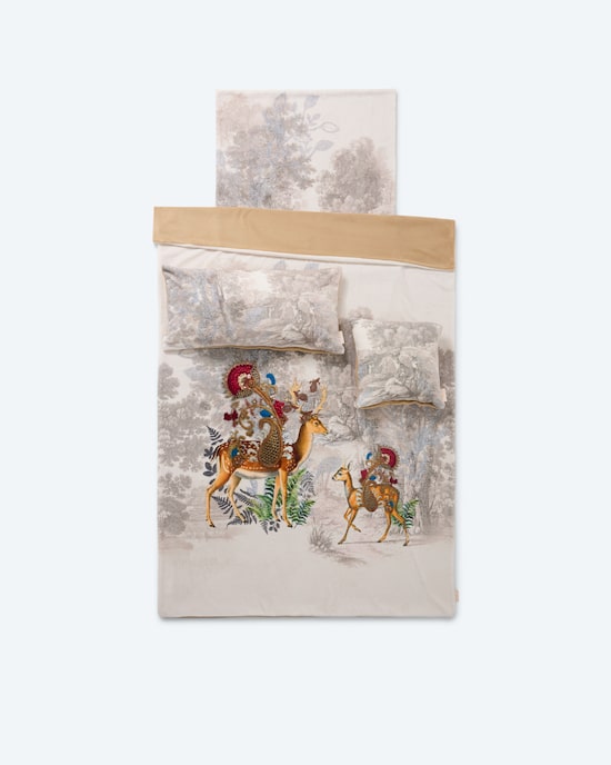 Produktabbildung für Soft Royal Plüsch Wendebettwäsche "Winterzauber", 4tlg.