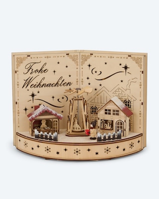 Produktabbildung 2 für LED-Holzdekoration "Weihnachtsbuch"