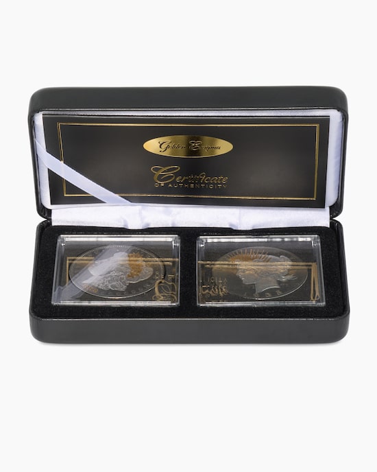 Produktabbildung für Golden Enigma Morgan & Peace Dollar