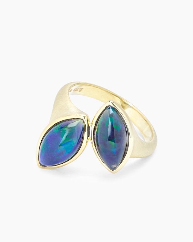 Ring mit Kristallopal