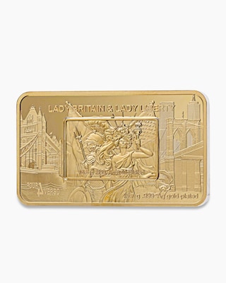 Produktabbildung 2 für Silbermünze Lady Liberty & Lady Britain