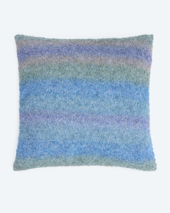 Produktabbildung für Deko-Kissen Wollblend "Chevron"