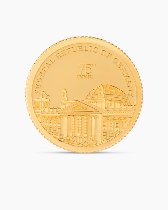 Produktabbildung für Goldmünze 75 Jahre BRD 2024