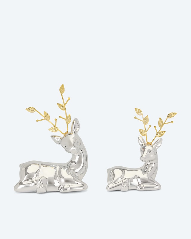Rentiere "Blätterglanz", Duo