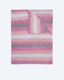 Produktabbildung für Wohnplaid Wollblend "Chevron"