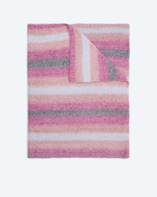 Produktabbildung für Wohnplaid Wollblend "Chevron"