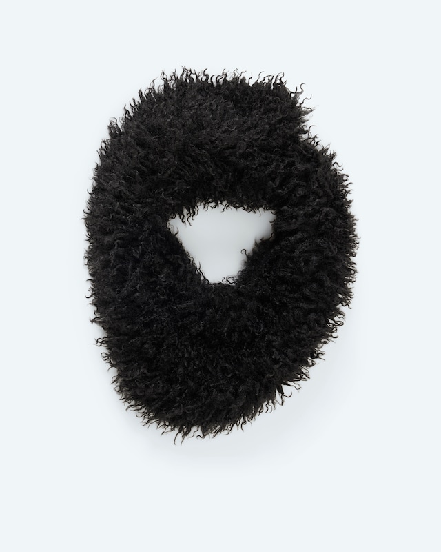 Schal Lammfellimitat