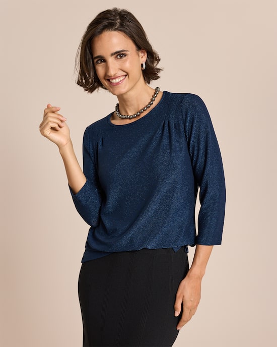 Produktabbildung für Shirt mit Glanzgarn