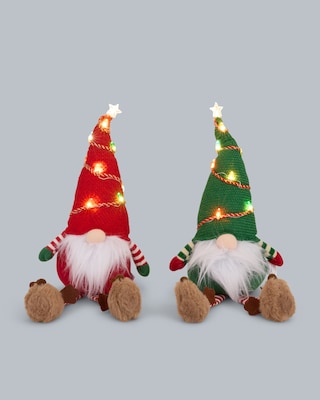 Produktabbildung 2 für Wichtel mit LED-Lichterkette, 2tlg.