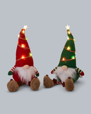 Produktabbildung 4 für Wichtel mit LED-Lichterkette, 2tlg.