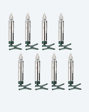 Produktabbildung für LED-Weihnachts-Kerzen "Shiny", 8tlg.