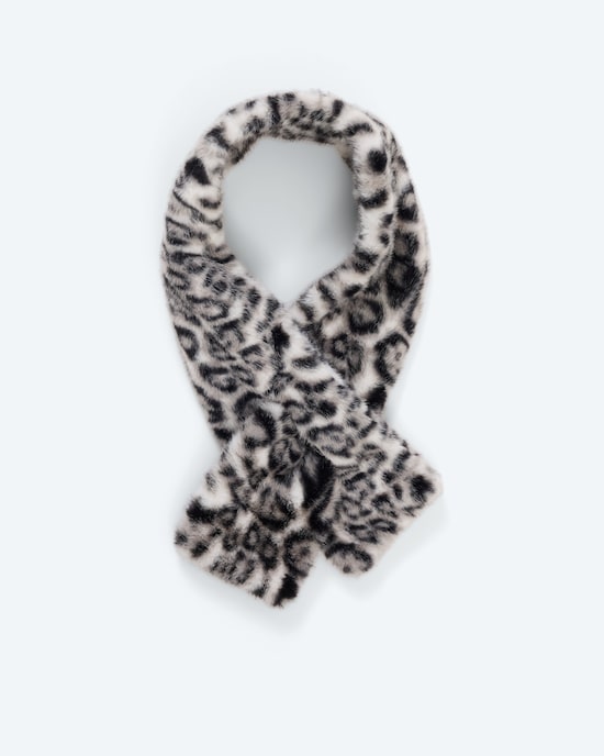 Produktabbildung für Webpelzschal in Leo