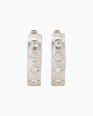 Produktabbildung 2 für Brillant-Creolen 0,25 ct