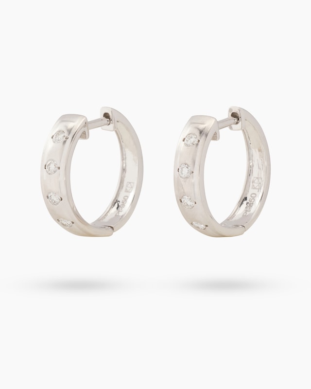 Brillant-Creolen 0,25 ct