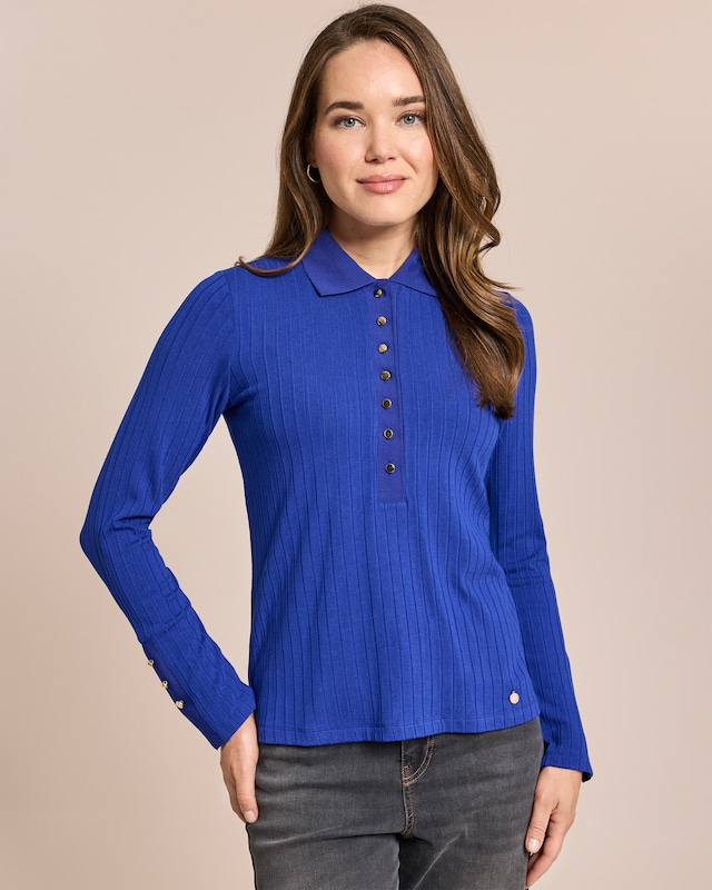 Shirt mit Knopfleiste