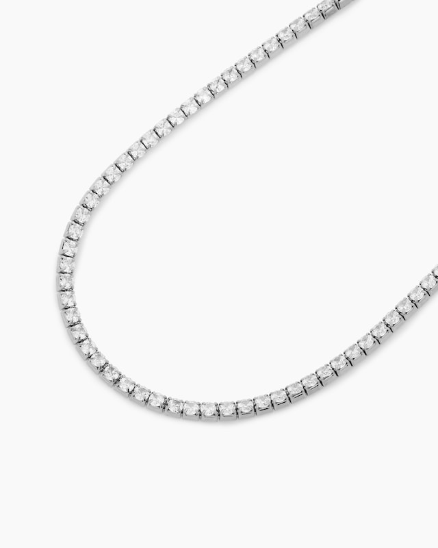 Flex-Collier mit Zirkonia