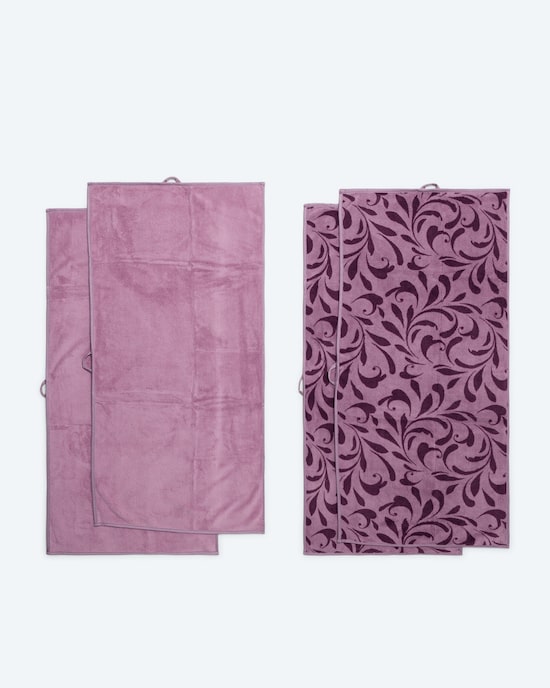 Produktabbildung für MegaFlausch Handtuchset "Elegance", 4tlg.