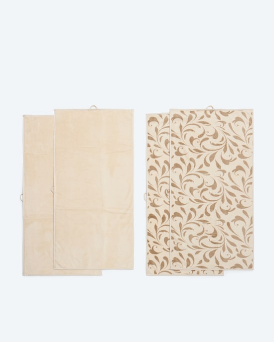 Produktabbildung für MegaFlausch Handtuchset "Elegance", 4tlg.