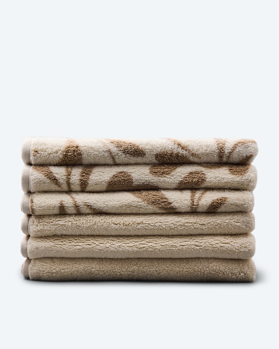 Produktabbildung für MegaFlausch Gäste-Handtuchset "Elegance", 6tlg.