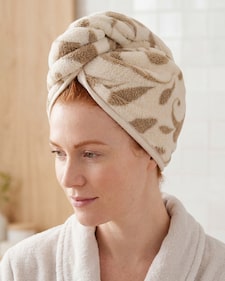 Produktabbildung für MegaFlausch Hairtowel "Elegance", 2tlg.