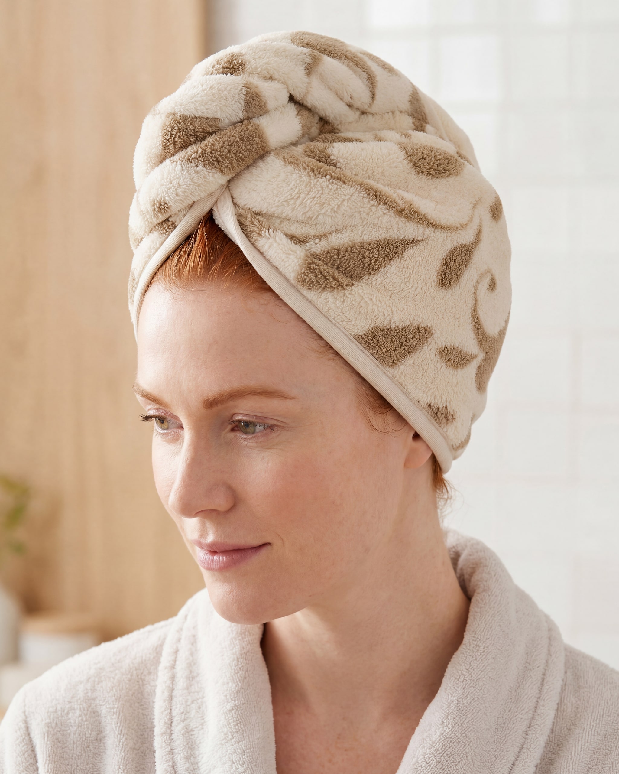 Produktabbildung für MegaFlausch Hairtowel "Elegance", 2tlg.