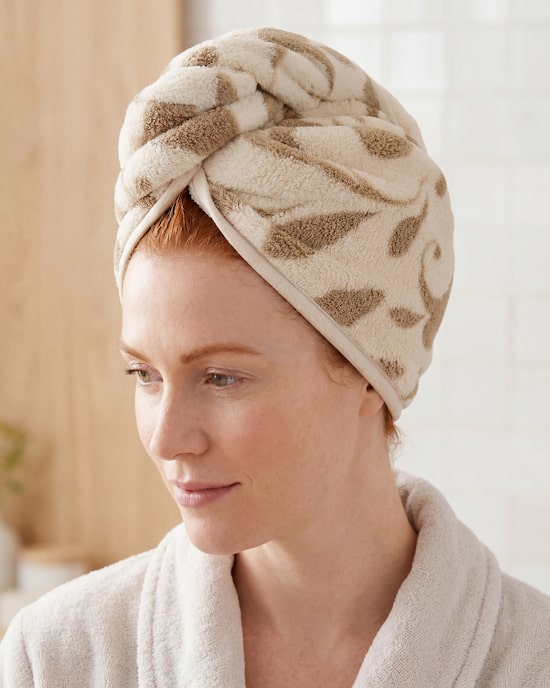 Produktabbildung für MegaFlausch Hairtowel "Elegance", 2tlg.