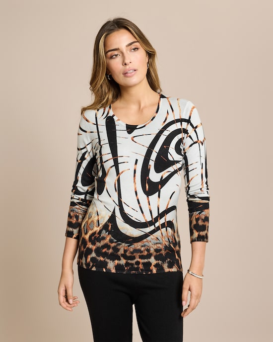 Produktabbildung für Classic Pullover Animalhüftpartie