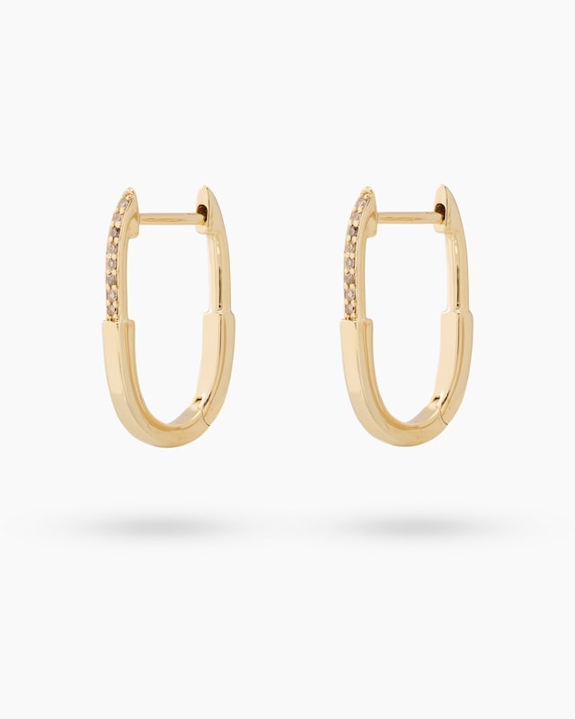 Diamant-Creolen 0,10 ct