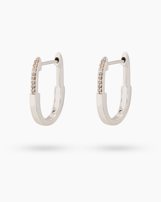 Produktabbildung für Diamant-Creolen 0,10 ct