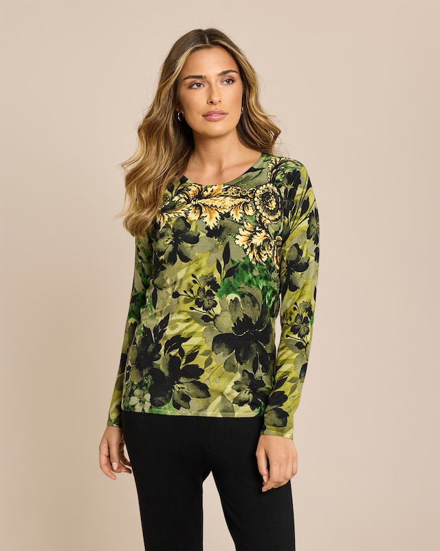 Classic Pullover Dschungelfieber
