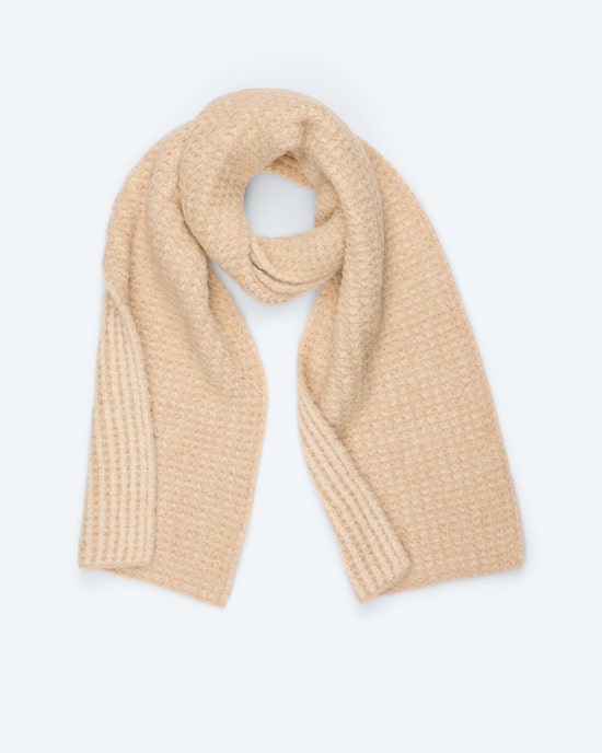 Produktabbildung für Strickschal in 2-farbiger Optik