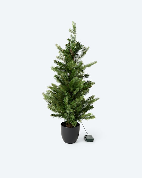 Produktabbildung für LED-Weihnachtsbaum im Topf