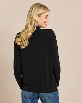 Produktabbildung 4 für Shirt mit Drapierung am Hals