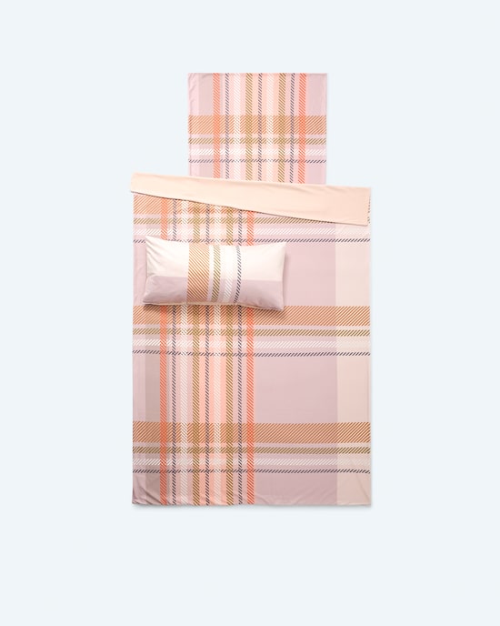 Produktabbildung für Wendebettwäsche "Karo", 3tlg
