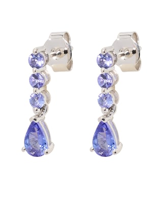 Produktabbildung 2 für Ohrstecker mit Tansanit AAA