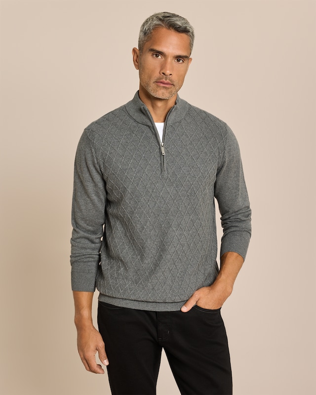 Stricktroyer Rautenmuster