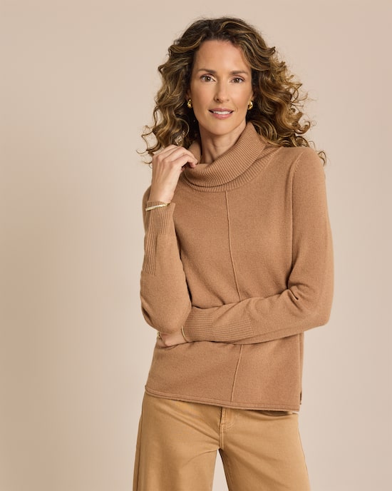 Produktabbildung für Pullover mit Seitenschlitz