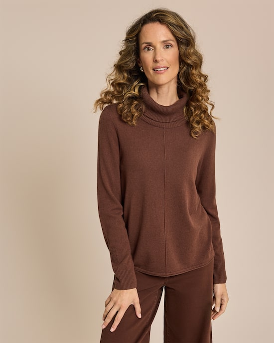 Produktabbildung für Pullover mit Seitenschlitz