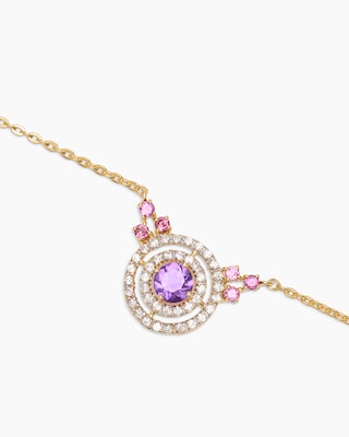 Produktabbildung 2 für Collier mit Amethyst
