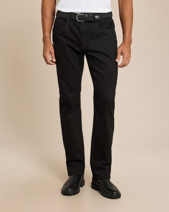 Produktabbildung für Stretch Thermo-Jeans mit Gürtel
