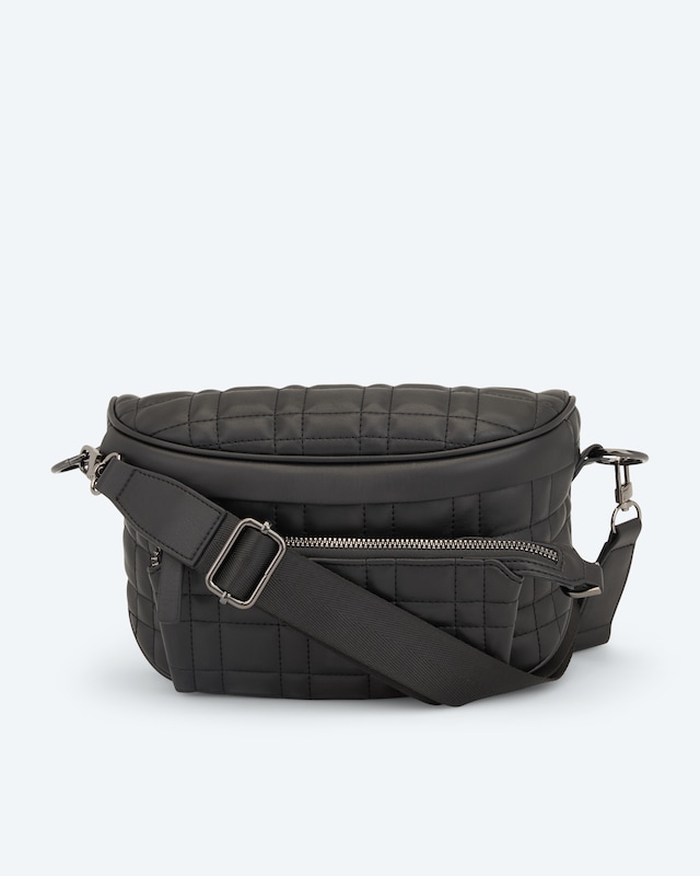 Umhänge- und Gürteltasche, gesteppt