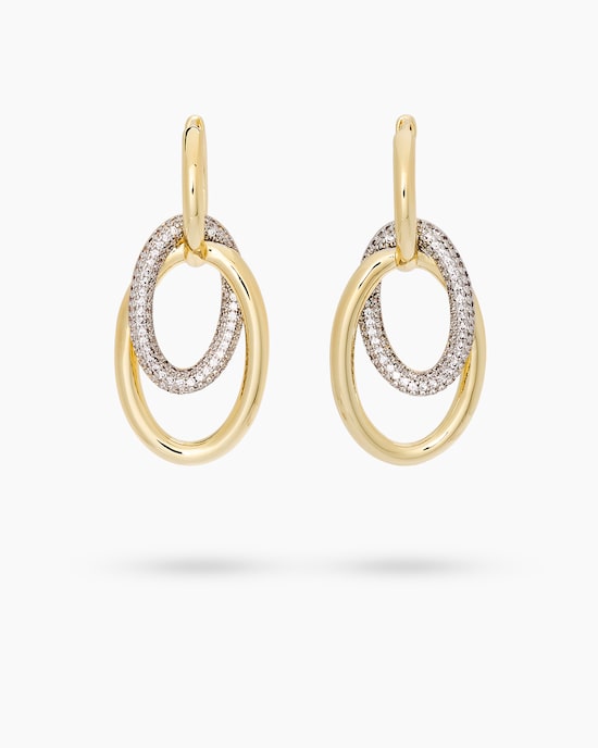 Produktabbildung für Ohrhänger mit Zirkonia