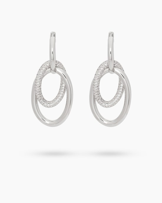 Produktabbildung für Ohrhänger mit Zirkonia