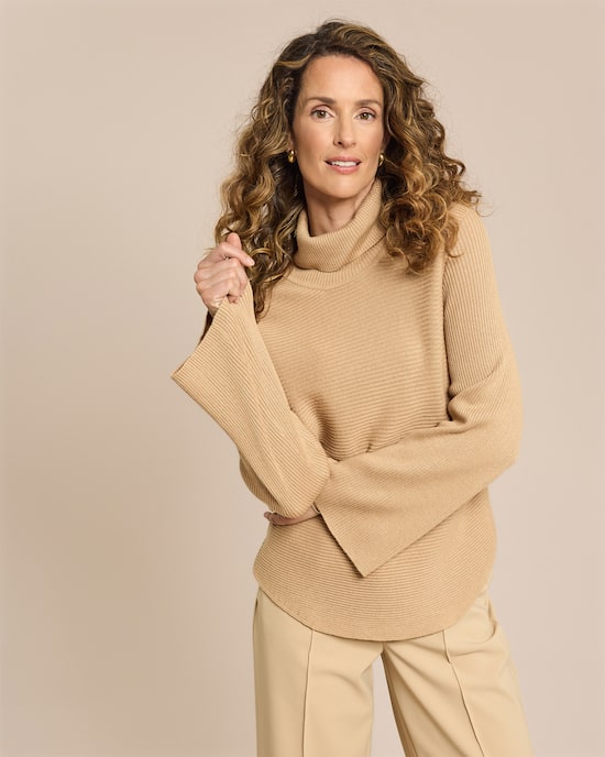 Produktabbildung für Patentstrickpullover mit Seide