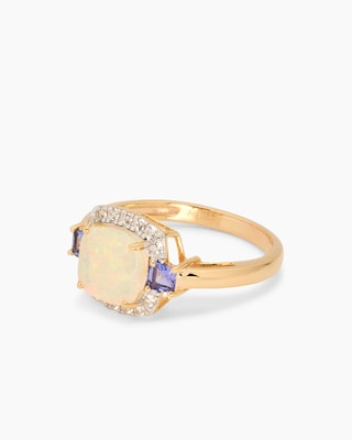 Produktabbildung 2 für Ring mit Äthiopischem Opal