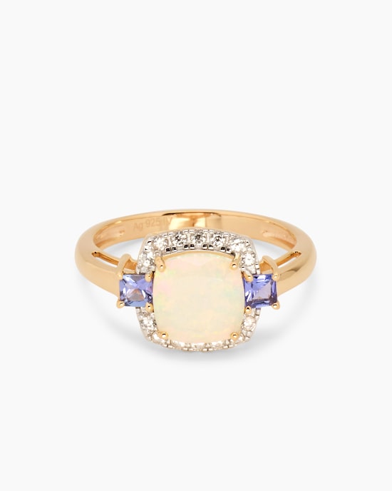 Produktabbildung für Ring mit Äthiopischem Opal