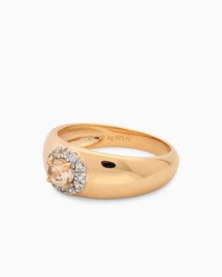 Produktabbildung 2 für Ring mit Morganit & Zirkon