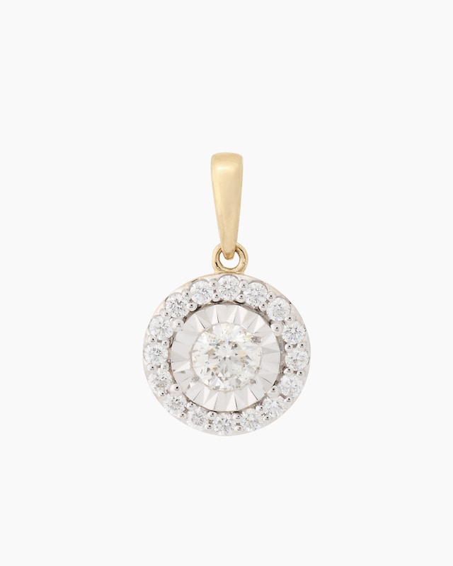 Brillantanhänger ca. 0,50 ct