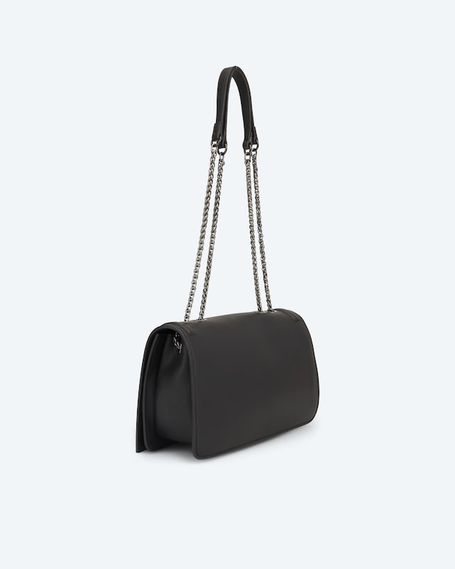 Überschlagtasche mit Logo